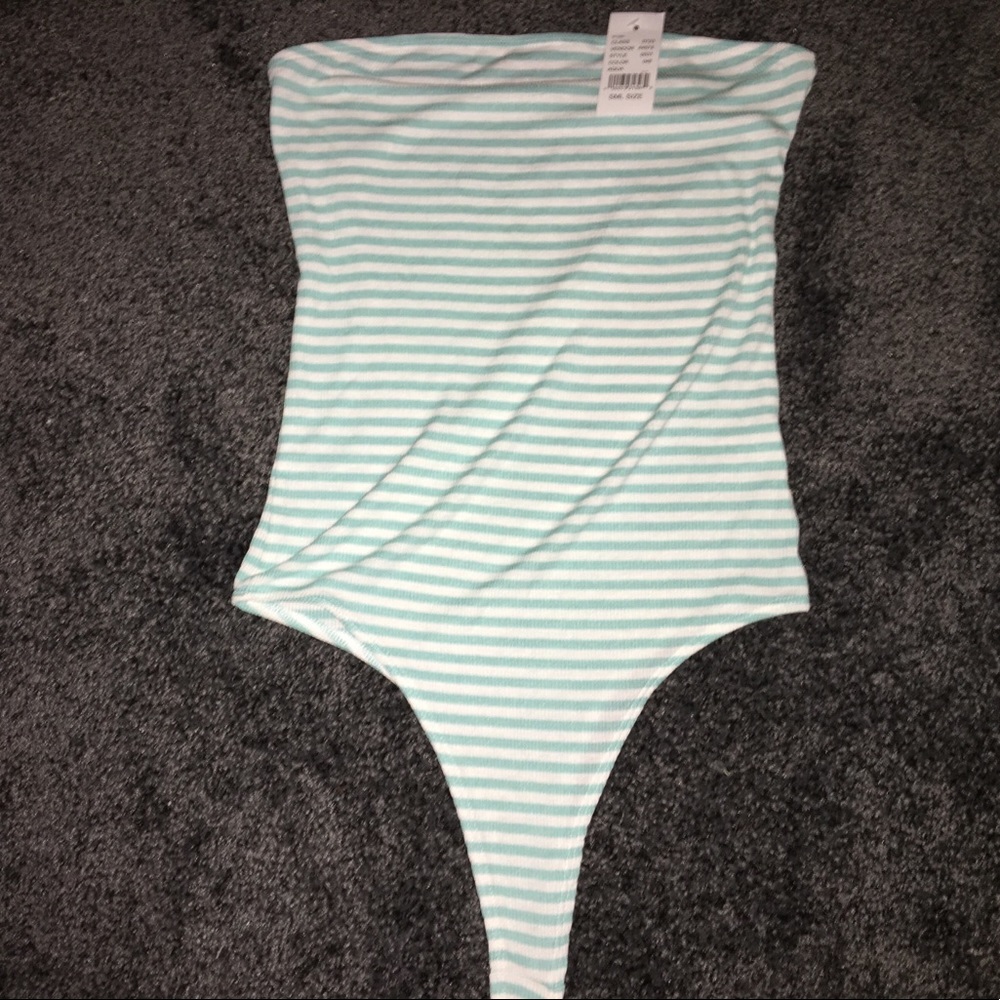 Striped Body Suit